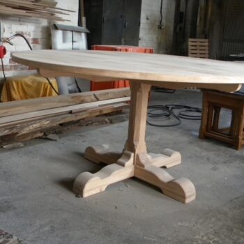 Circular pedestal Dining Table