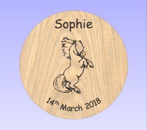 Shetland pony stool 270